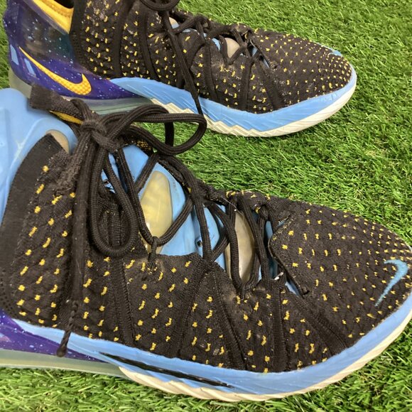 Nike Lebron XVIII 18 Retro Lakers Heritage CQ9283-006 Shoes Mens Size 9.5 main image 12